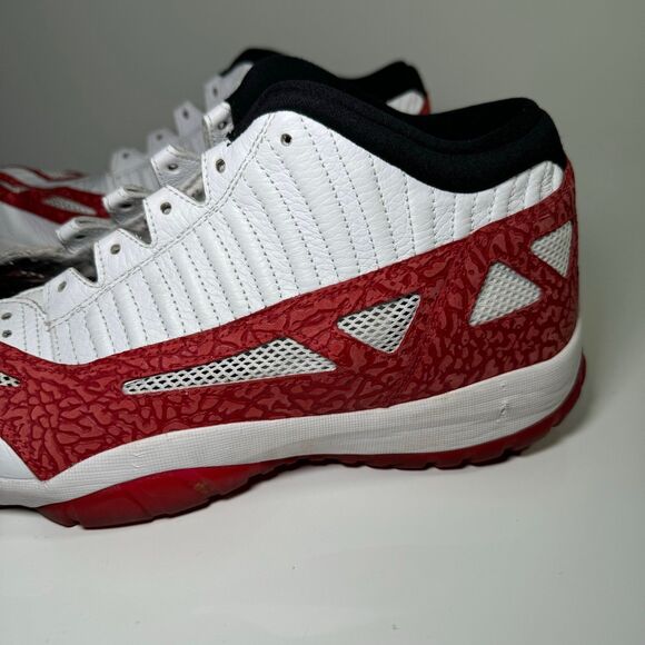 Air Jordan 11 Retro IE Low Gym Red Mens Size 18 Red White 919712-101 Basketball main image 8